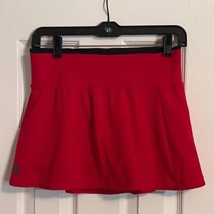 Adidas Barricade Code Climacool Red Womens Tennis Skirt /Skort Size S